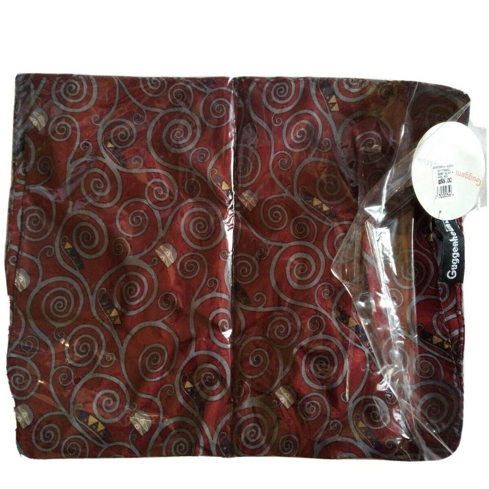 Guggenheim Museum Multicolored Abstract Art Silk